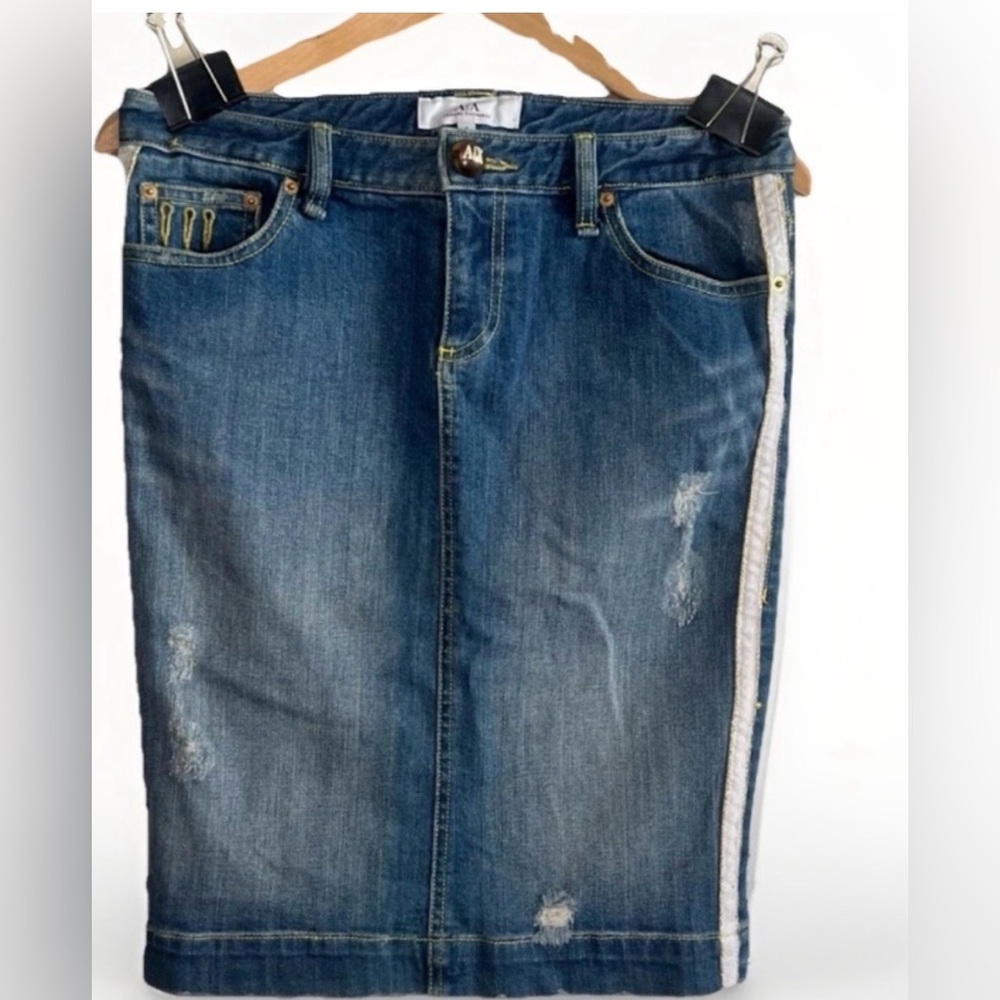Armani Exchange AX Denim Skirt